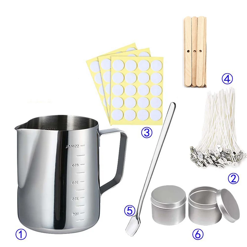 Candle Making Jug - Kaarsen maken benodigdheden Kit DIY kaarswas