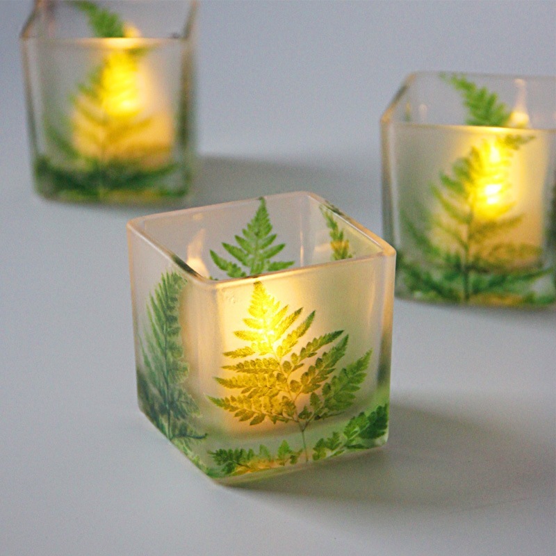 Noord-Europese stijl kaarsenpo - Candle Making Glass Jars recensie en prijs