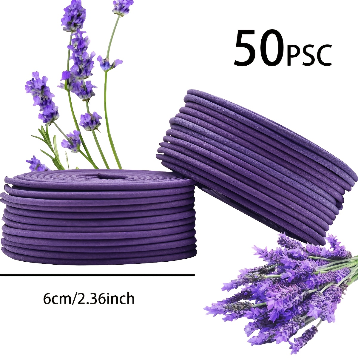 50 spiraalkaarsen met lavendel - Uv Inhibitor Candle recensie en prijs