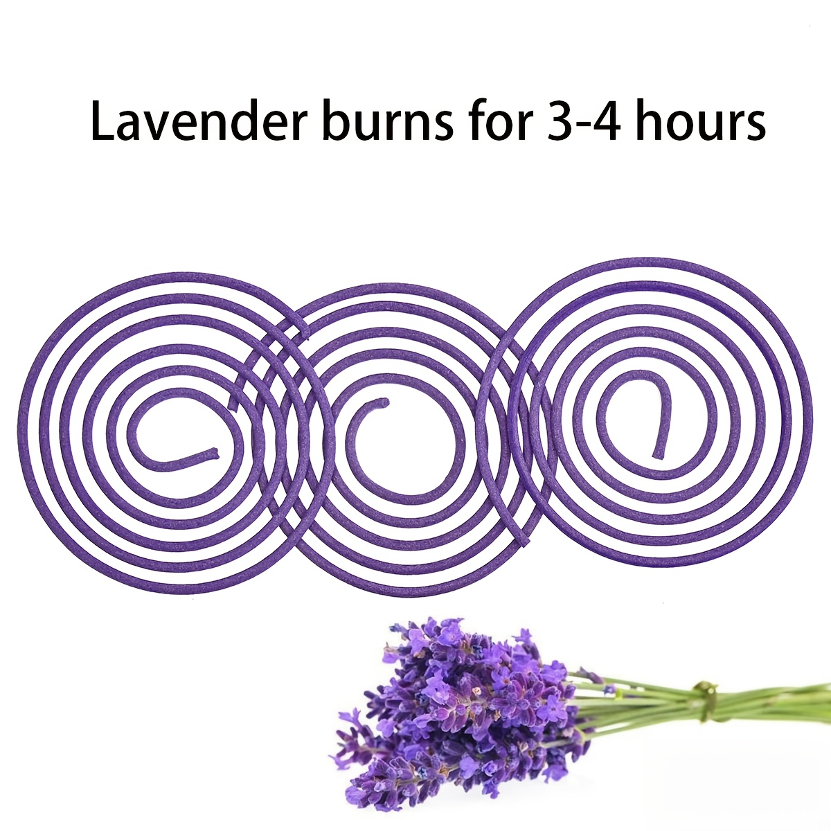 50 spiraalkaarsen met lavendel - Uv Inhibitor Candle recensie en prijs