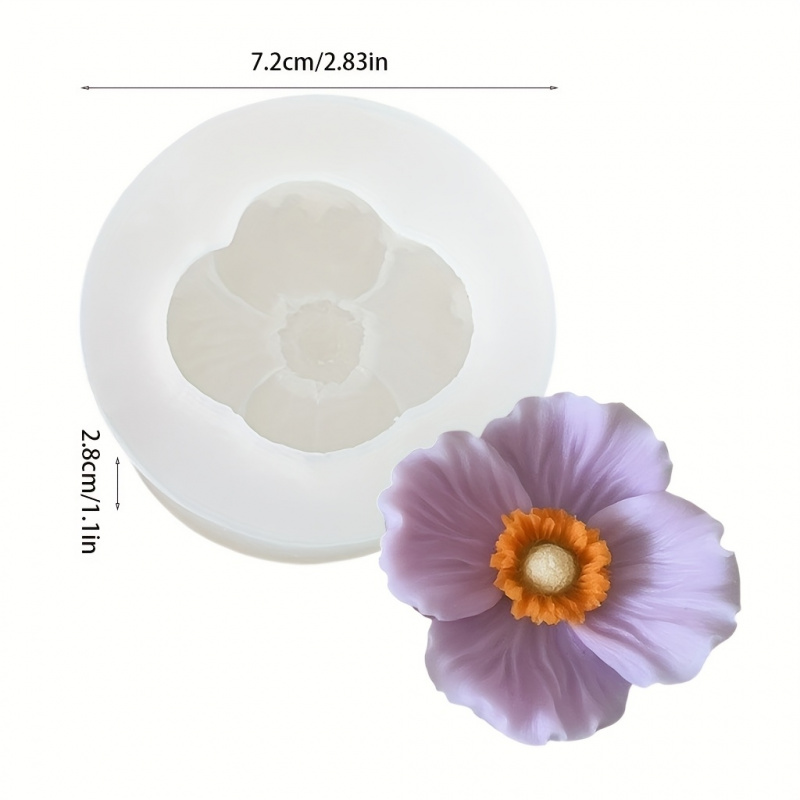 3Flower siliconen mal, silicon - Candle Making Jug recensie en prijs