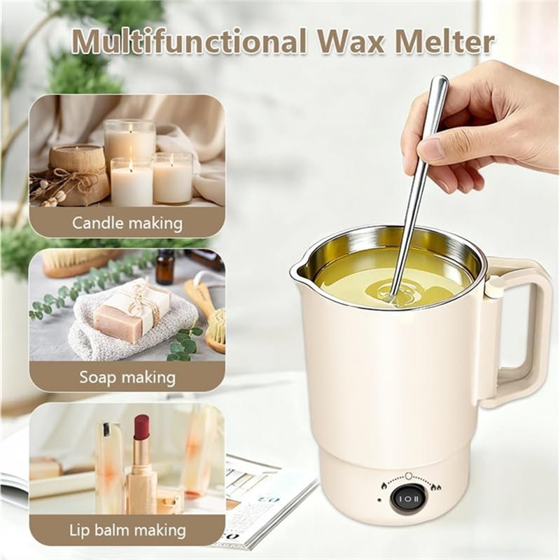 A47U Elektrische Wasmeltpotset - Candle Making Glass Jars recensie en prijs