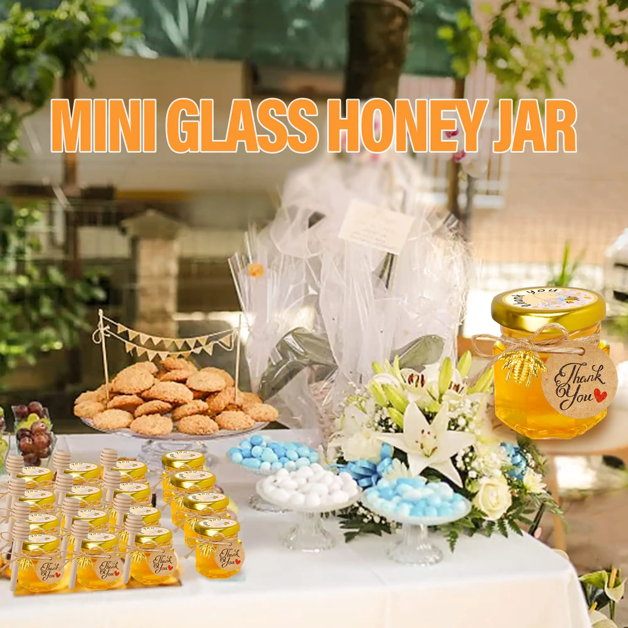 1,5 oz zeshoekige mini glazen  - Candle Making Glass Jars recensie en prijs