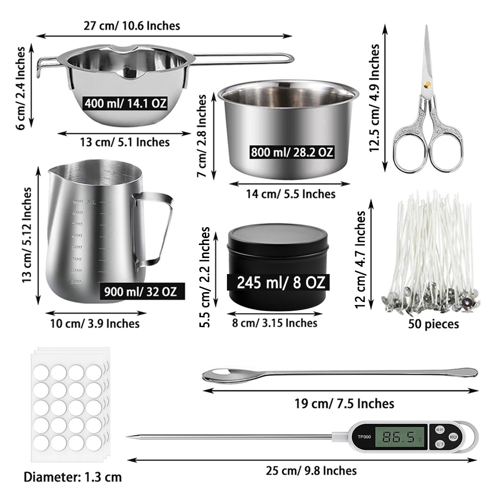 Glintmos DIY kaarsenmaakset me - Candle Making Kit Diy recensie en prijs