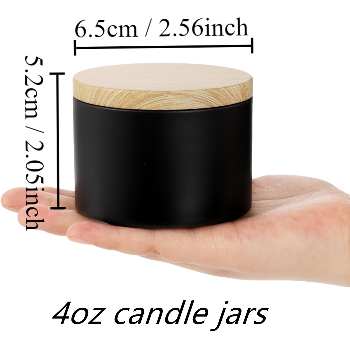 12 stuks 4oz kaarsenblikken me - Candle Making Glass Jars recensie en prijs