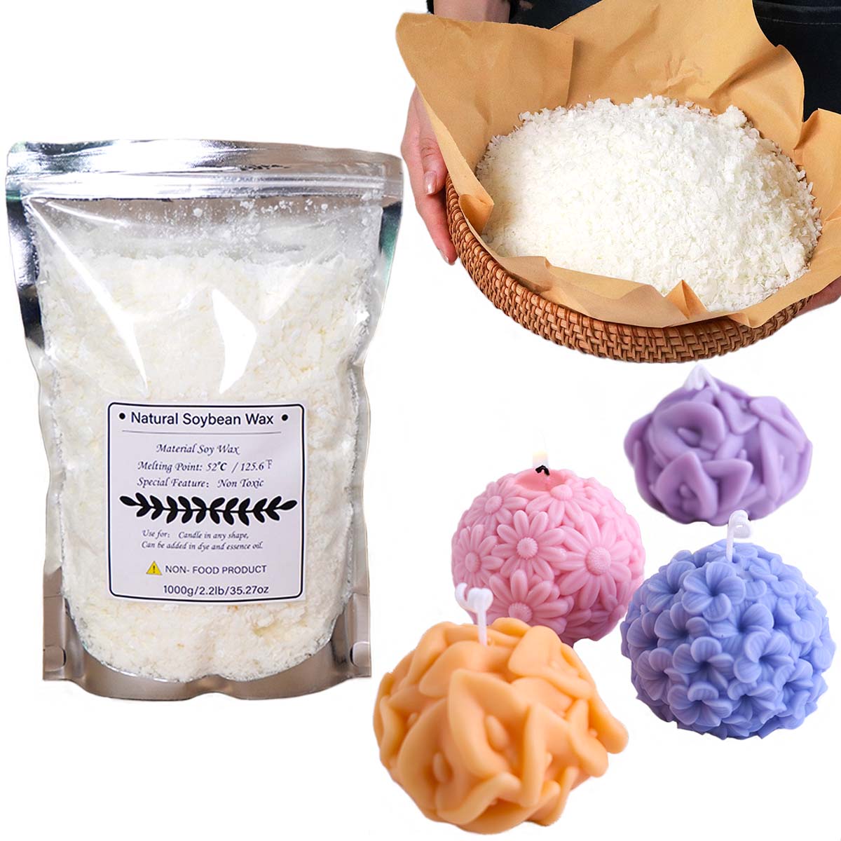 100/250/500/1000g Natuurlijke  - Candle Making Kit Diy recensie en prijs