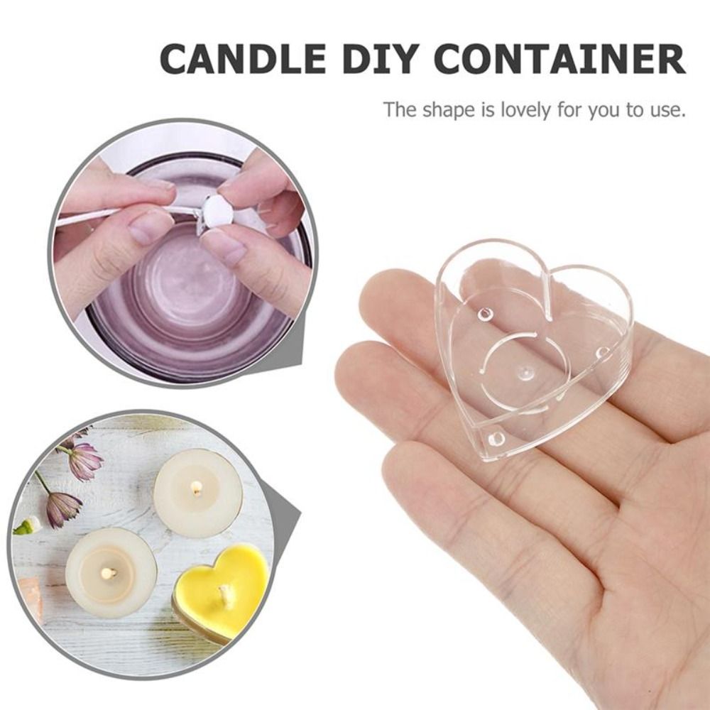10 stuks DIY Art Light Kaarsen - Candle Making Glass Jars recensie en prijs