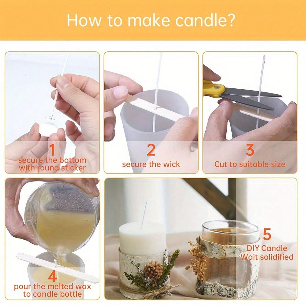 5/10/20/30/50 stuks houten kaa - Candle Making Kit Diy recensie en prijs