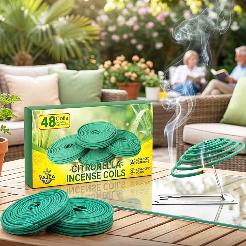 48 grote citroengras-spiralen, - Uv Inhibitor Candle recensie en prijs