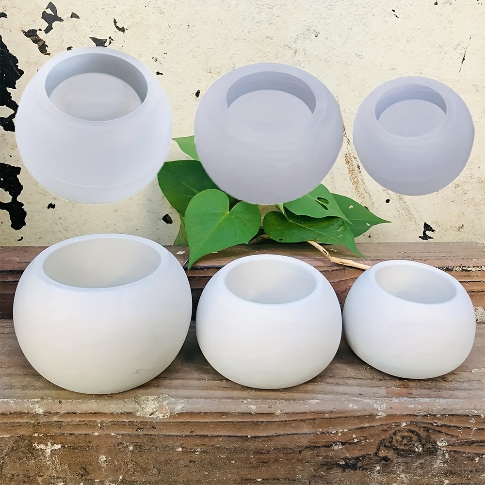 3pcs-Ronde Bloempot Siliconen  - Candle Making Jug recensie en prijs