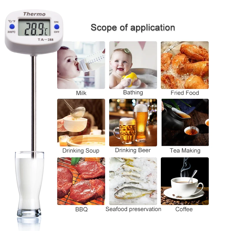 TA288 LCD Digitale Voedselther - Candle Making Thermometer recensie en prijs