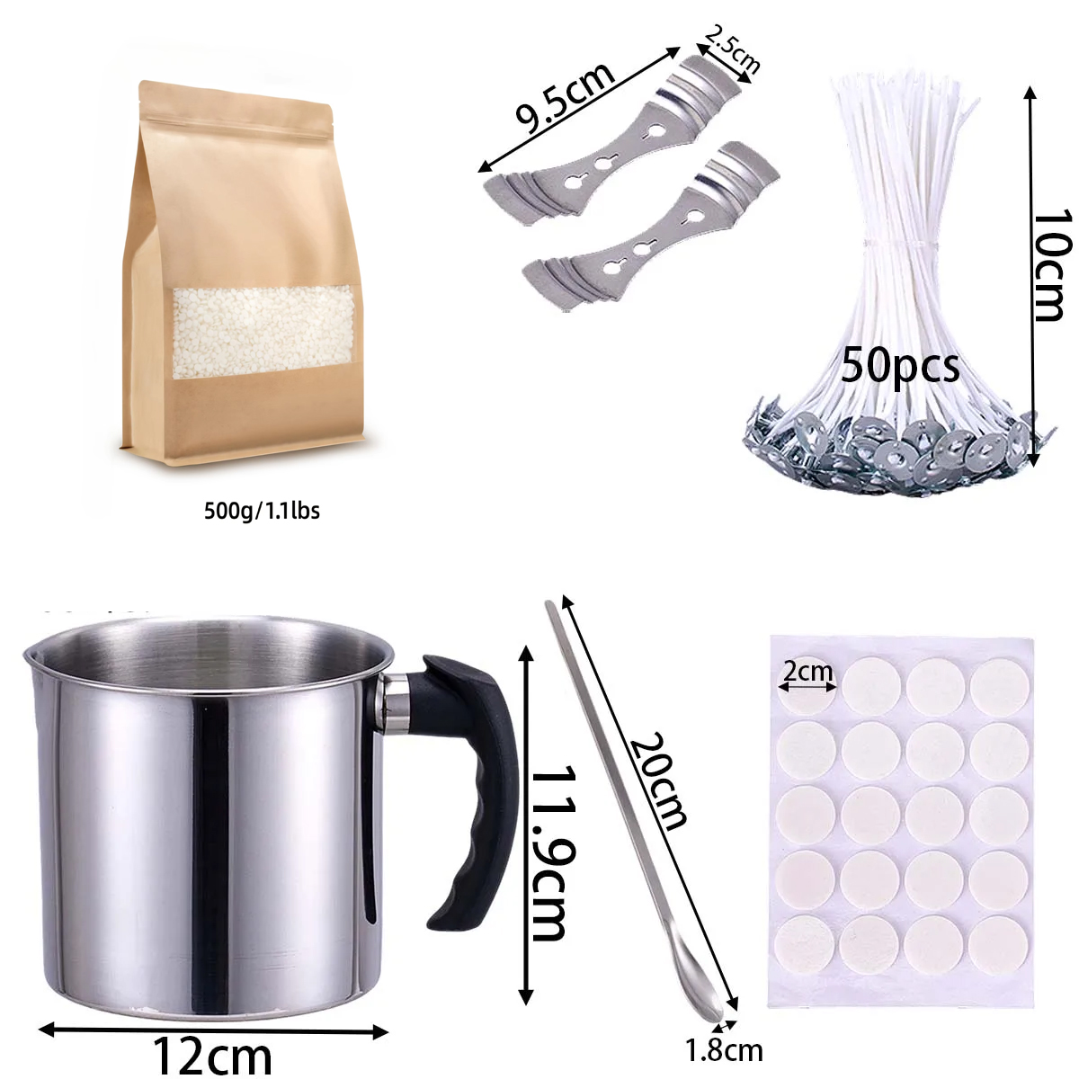 DIY Gereedschapset voor het Ma - Candle Making Jug recensie en prijs