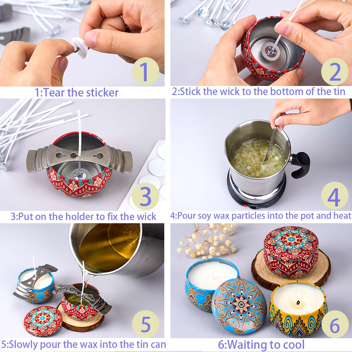 DIY Gereedschapset voor het Ma - Candle Making Jug recensie en prijs
