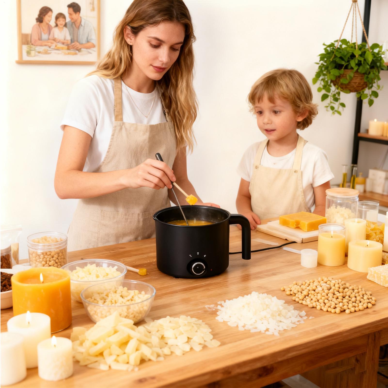 Kaarswasmelter 1,5L Elektrisch - Candle Making Thermometer recensie en prijs