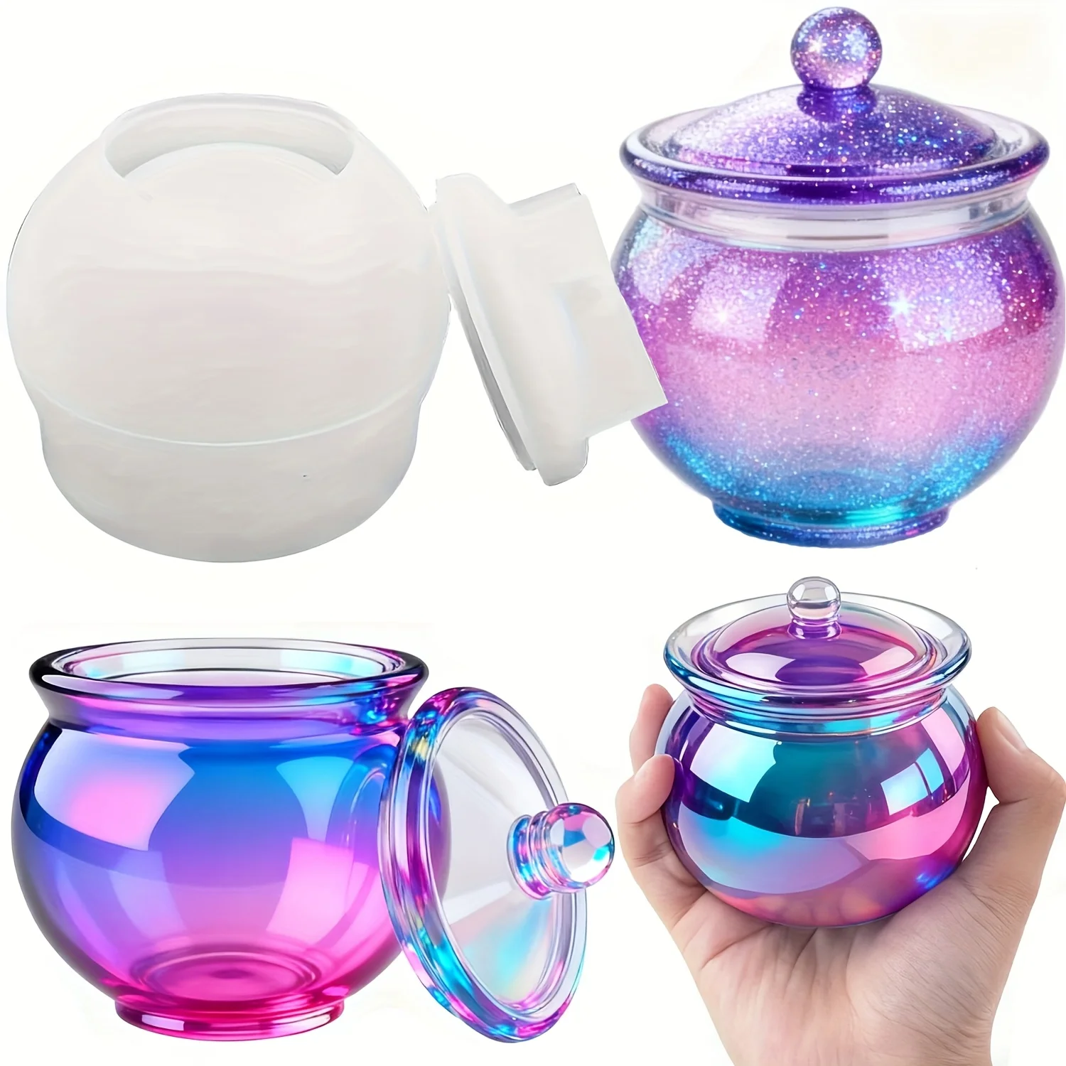 1 set ronde hars kunnen mallen - Candle Making Jug recensie en prijs