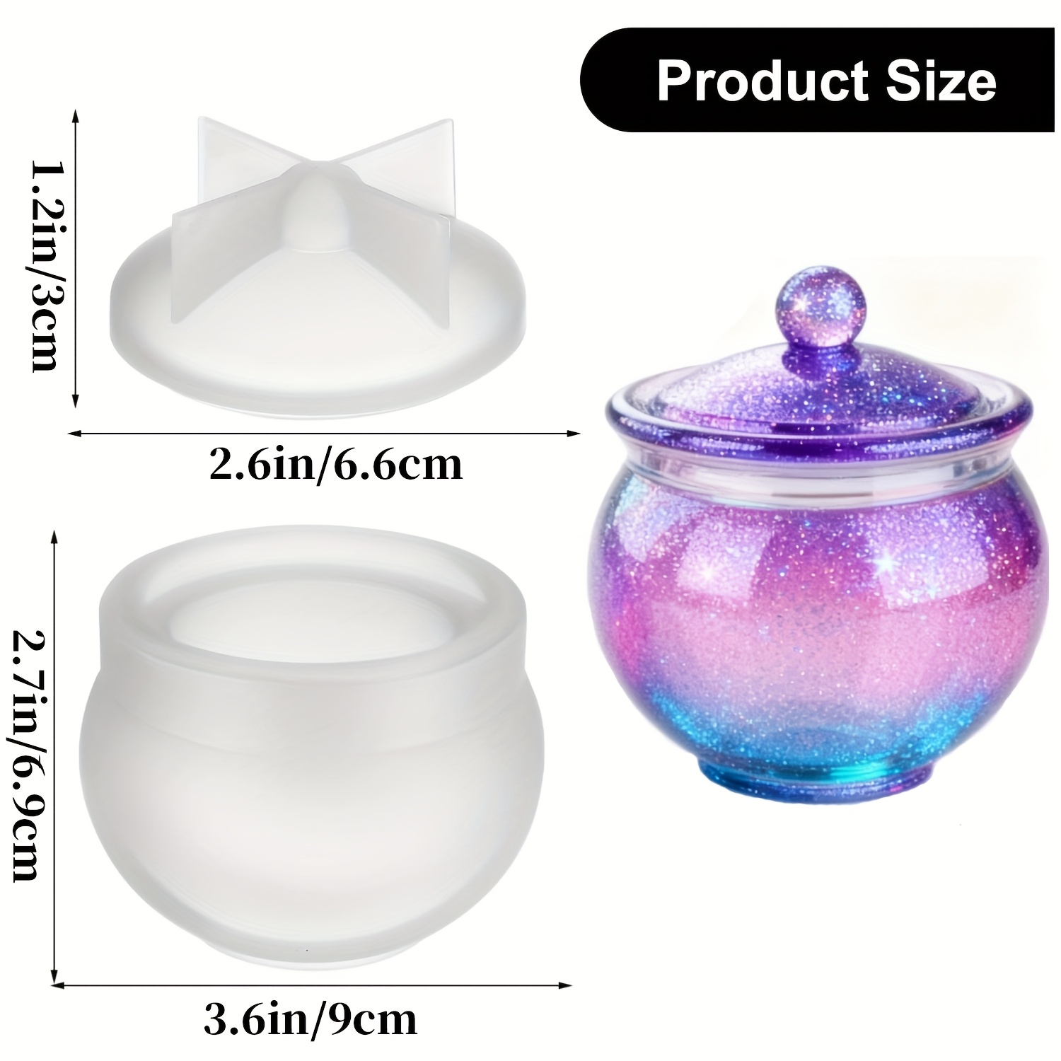 1 set ronde hars kunnen mallen - Candle Making Jug recensie en prijs